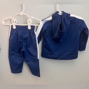 Nike jogging set navy blue size 12 months